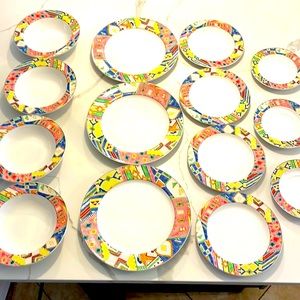 Studio Nova Boho Southwestern “Patchwork” Styled Set of 14 pc set